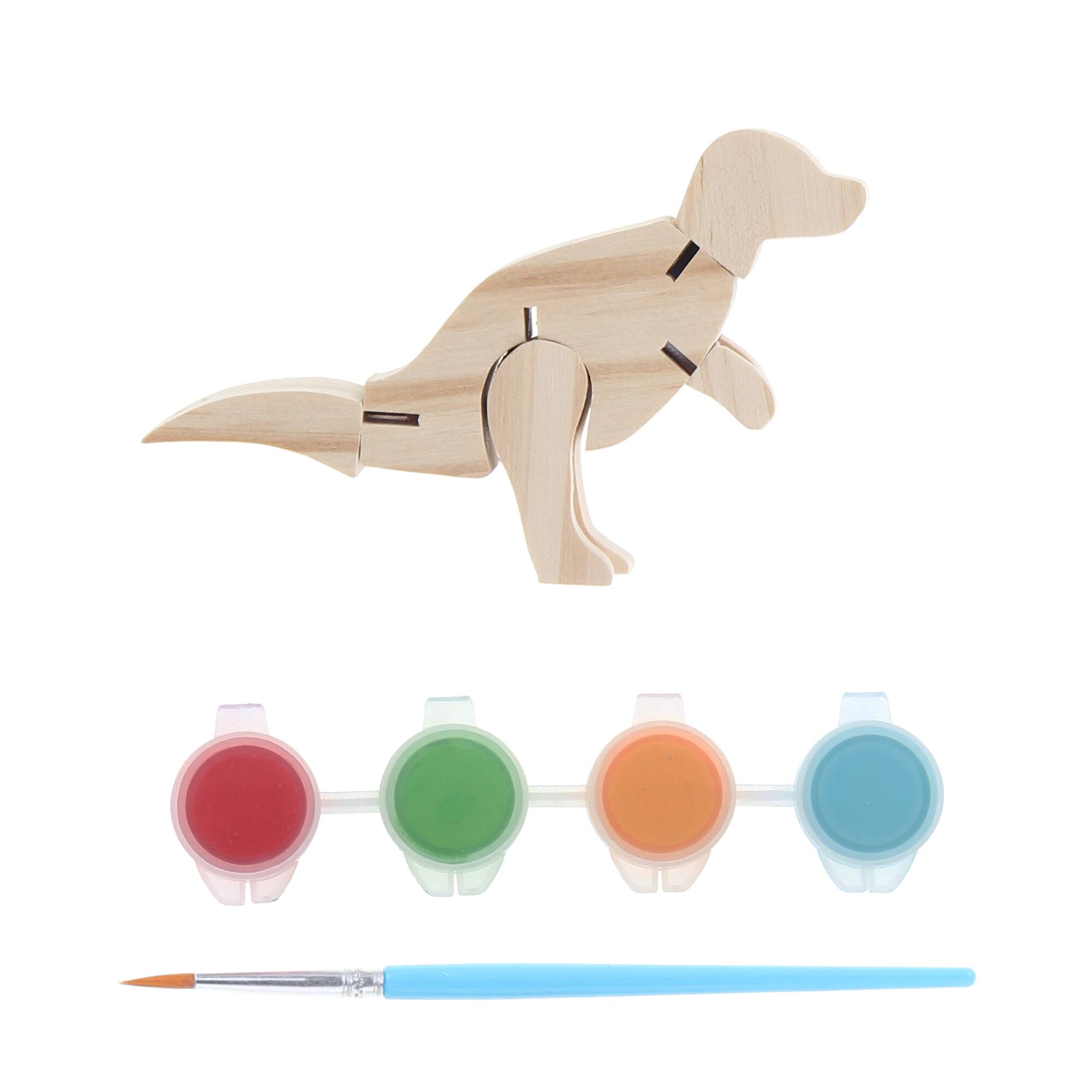 3D Dinosaur Wood Figure by Creatology™